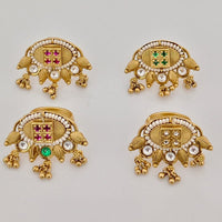 JCM Classic Royal Look Pota Stone And Pearl Ring