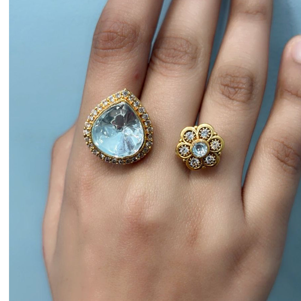 JCM Royal Crystal Stone Designer Ring