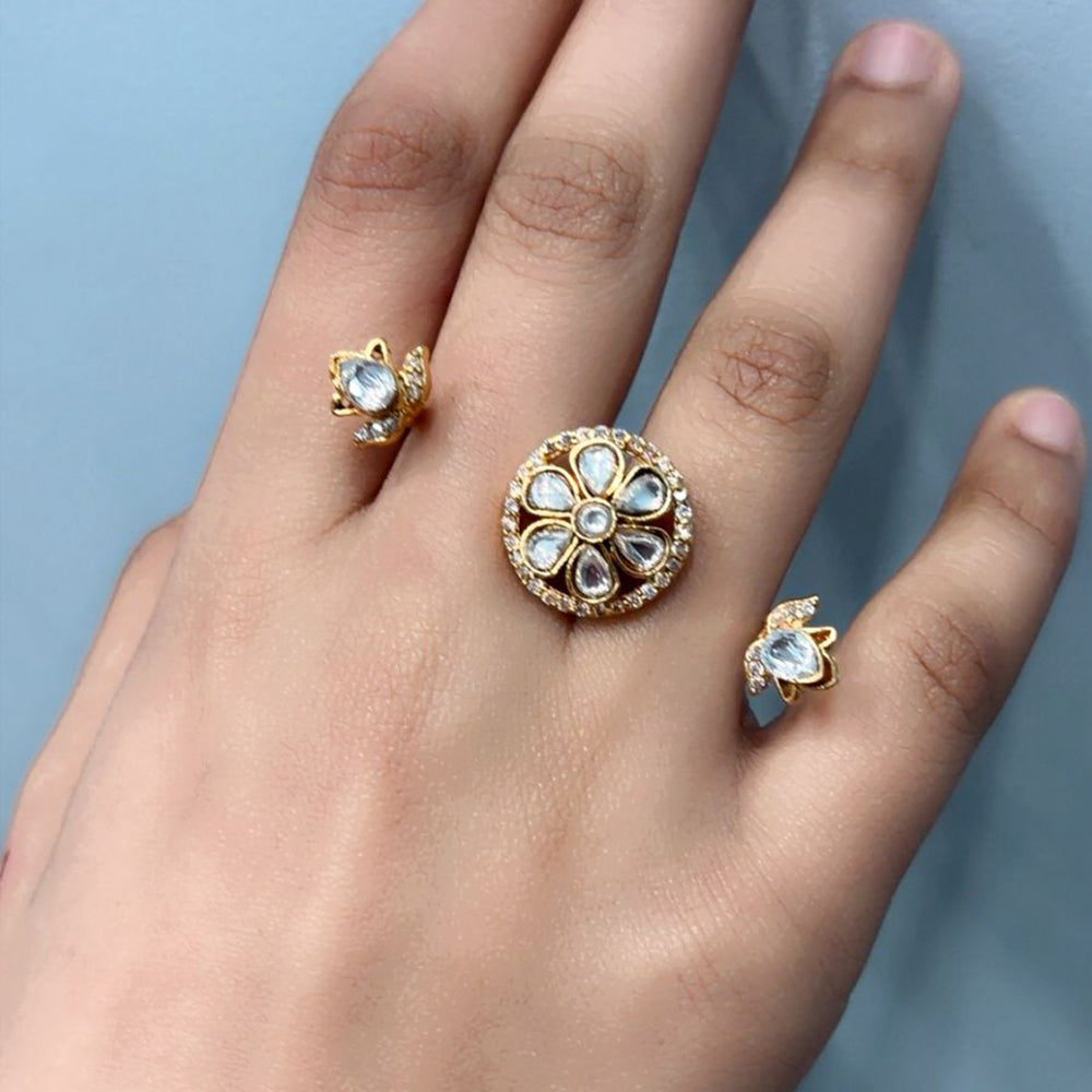 JCM Royal Crystal Stone Designer Ring