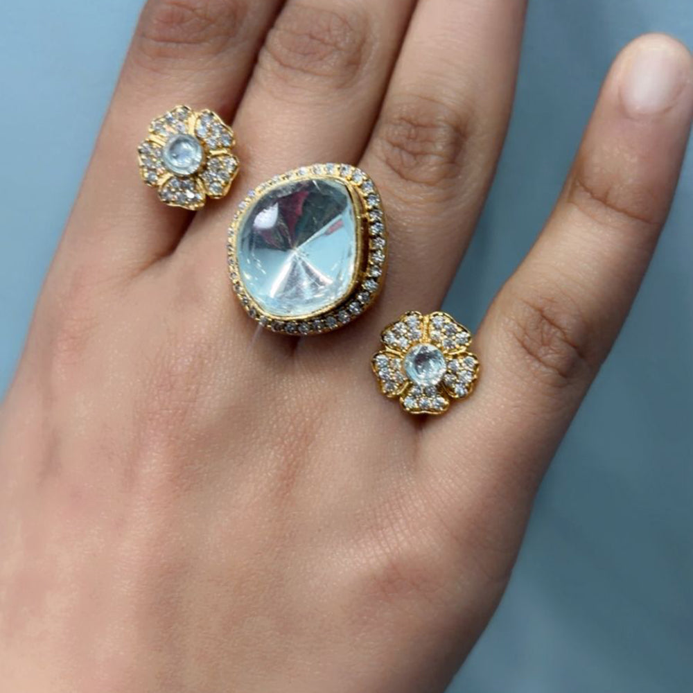 JCM Royal Crystal Stone Designer Ring