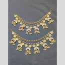 JCM Designer Kundan Stone And Pearl Kanchain
