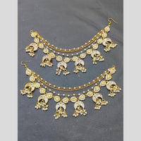 JCM Designer Kundan Stone And Pearl Kanchain