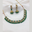 JCM Premium Pota Stone And Beads Designer Necklace Set