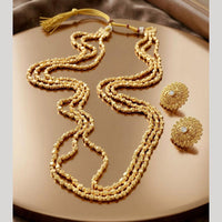 JCM Royal Pota Stone And Pearl Multilayer Long Necklace Set