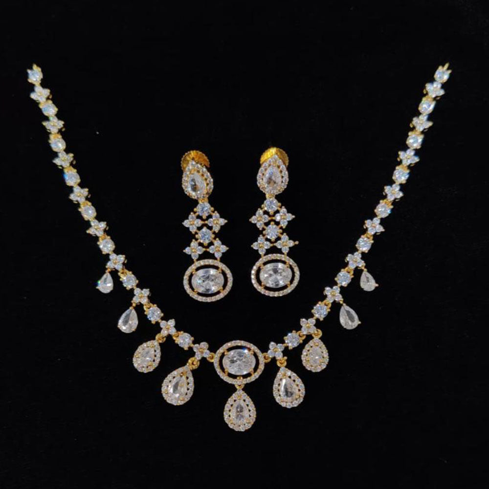 JCM Heritage Crystal Stone And Austrian Stone Necklace Set