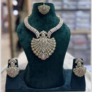 JCM Elegant Crystal Stone And Austrian Stone Necklace Set