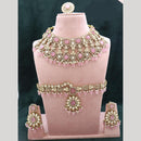 JCM Heritage Style Pota Stone Beads And Pearl Necklace Set