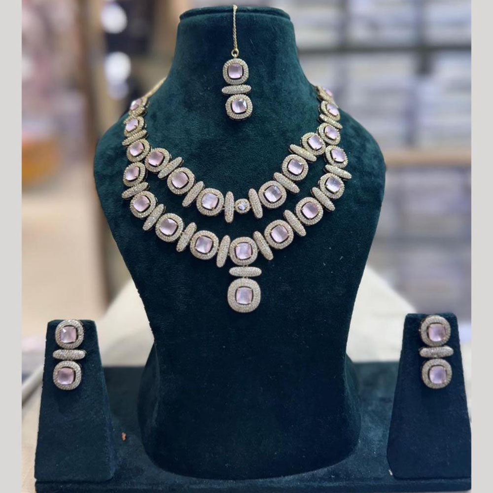 JCM Designer American Daimond  Necklace Set