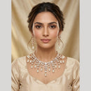 JCM Elegant Crystal Stone And Austrian Stone Necklace Set