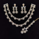 JCM Elegant  Austrian Stone And Beads Necklace Set