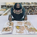 JCM Elegant Crystal Stone And Austrian Stone Necklace Set
