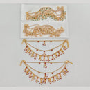 JCM Designer Pota Stone And Pearl Kanchain