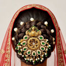 JCM Classic Pota Stone Pearl And Beads Hair Accessories