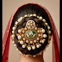 JCM Classic Pota Stone Pearl And Beads Hair Accessories