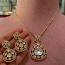 JCM Grand Polki Kundan Statement Necklace Set