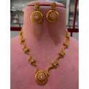 JCM Premium Pota Stone And Austrian Stone Necklace Set