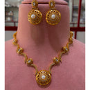 JCM Premium Pota Stone And Austrian Stone Necklace Set