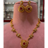 JCM Premium Pota Stone And Austrian Stone Necklace Set