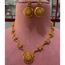 JCM Premium Pota Stone And Austrian Stone Necklace Set