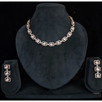 JCM Elegant Crystal Stone And Austrian Stone Necklace Set