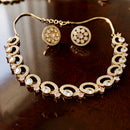 JCM Elegant Crystal Stone And Austrian Stone Necklace Set