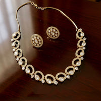 JCM Elegant Crystal Stone And Austrian Stone Necklace Set