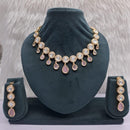 JCM Elegant Crystal Stone And Austrian Stone Necklace Set