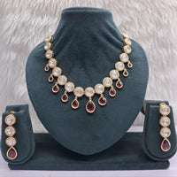 JCM Elegant Crystal Stone And Austrian Stone Necklace Set