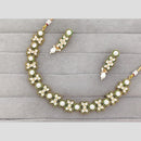 JCM Grand Occasion Crystal Stone And Beads Necklace Set 