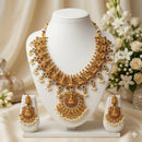 JCM Jewellery Royal Heritage Pota Stone  And Pearl Temple Necklace Set