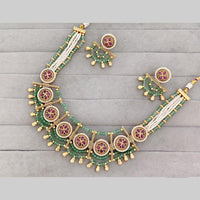 JCM Jewellery Royal Heritage Pota Stone And Pearl Necklace Set