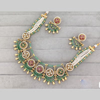 JCM Jewellery Royal Heritage Pota Stone And Pearl Necklace Set
