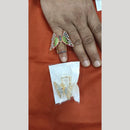 JCM Heritage American Daimond And Austrian Stone Butterfly Finger Ring 