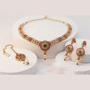 JCM Luxury Polki Kundan Stone Necklace Set for Women