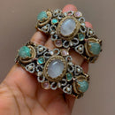 JCM Ethnic Designer Multicolor Stone Bangles Set