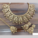 JCM Ethnic Pota Stone And Beaded Necklace Set for Women