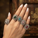 JCM Glamorous American Diamond Finger Ring