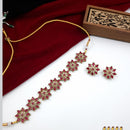 JCM Maharani Style Pota Stone Choker Necklace Set
