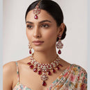 JCM Designer American Daimond Necklace Set