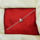 JCM Silver Tone Designer Work Rakhi  