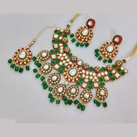JCM Grand Pota Stone And Beads Statement Necklace Set