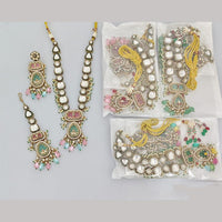 JCM Grand Pota Stone And Beads Statement Necklace Set