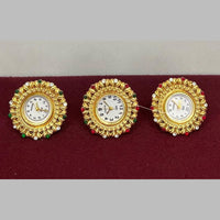 Jcm Borivali Gold Plated Austrian Stone Watch Ring