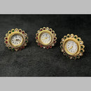Jcm Borivali Gold Plated Austrian Stone Watch Ring