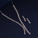 AllWell Jewellery Empress Royal Mirage 925 Sterling Silver Necklace Set