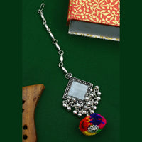 Mahavir Oxidised Plated Mangtikka