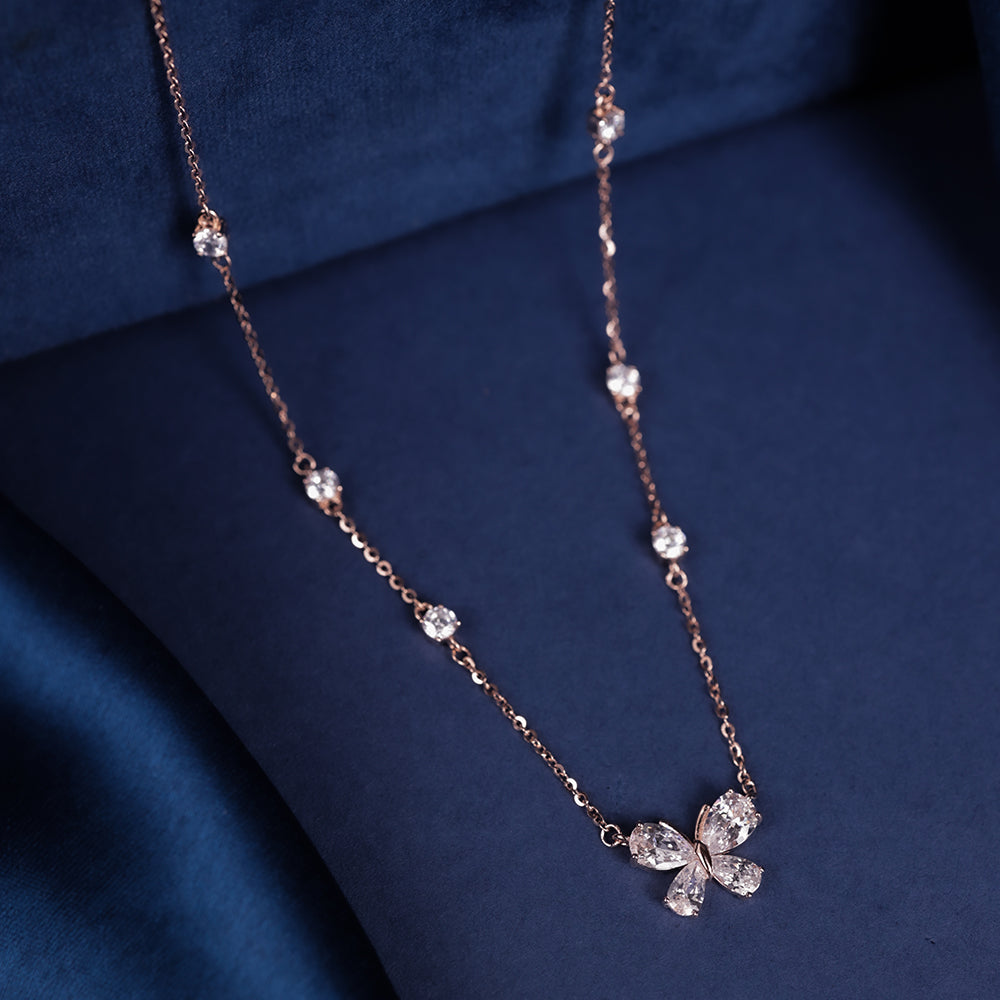 AllWell Jewellery Rosewing 925 Sterling Silver Necklace