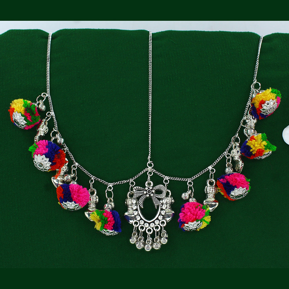 Mahavir Oxidised Plated Damini Mangtikka
