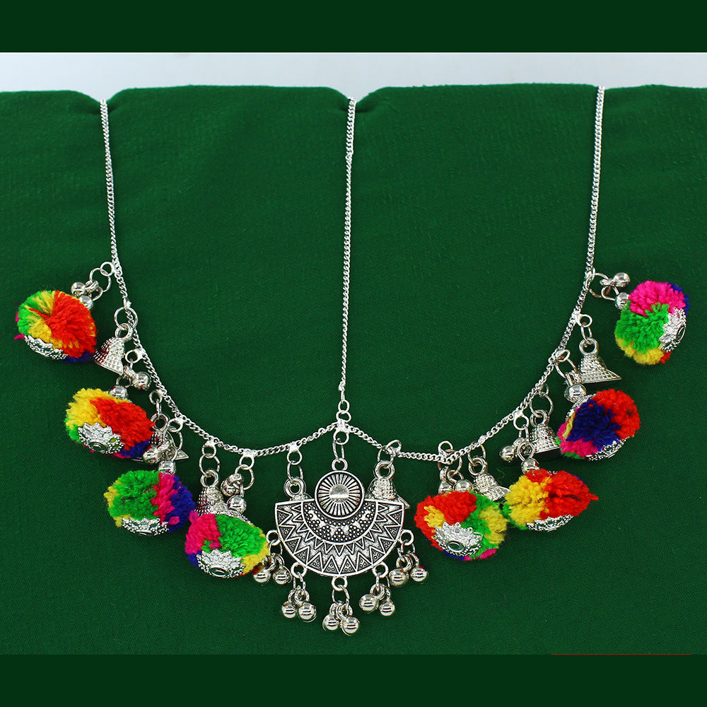 Mahavir Oxidised Plated Damini Mangtikka