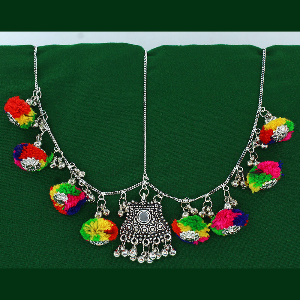 Mahavir Oxidised Plated Damini Mangtikka